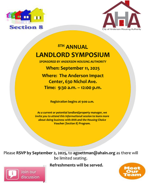 Flyer for the 8th Annual Symposium